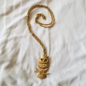 ⚡Napier Vintage Owl necklace